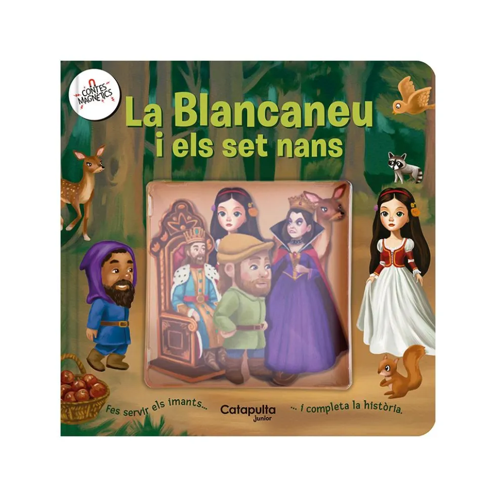 Versión catalán: La Blancaneu i els set nans
